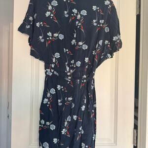 Soaked in luxury black floral